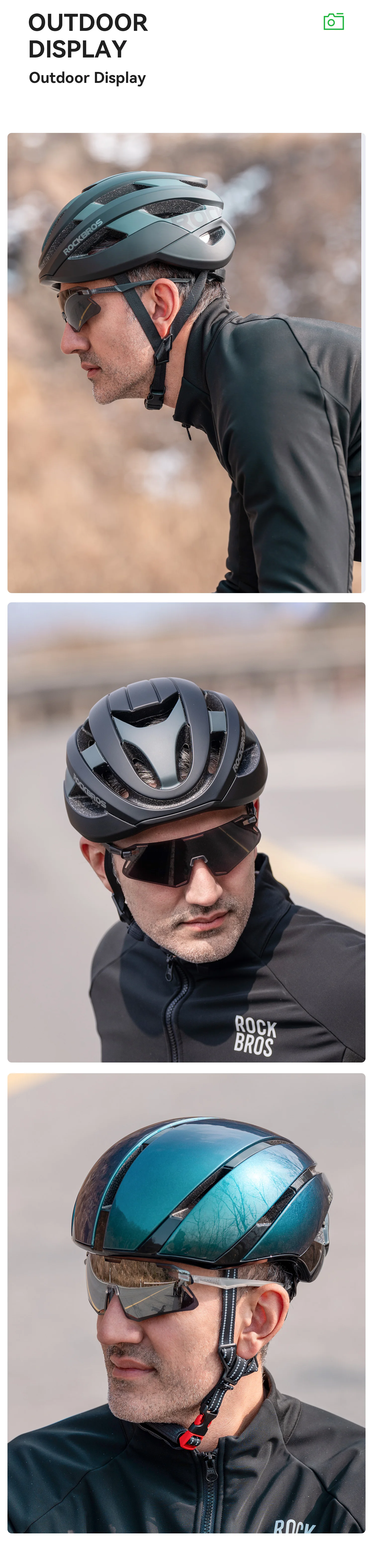ROCKBROS Radfahren Gläser Männer Frauen Outdoor Sport MTB Rennrad Sonnenbrille UV400 Anti-sonne Photochrome Fahrrad Brillen Brille – Detail 11