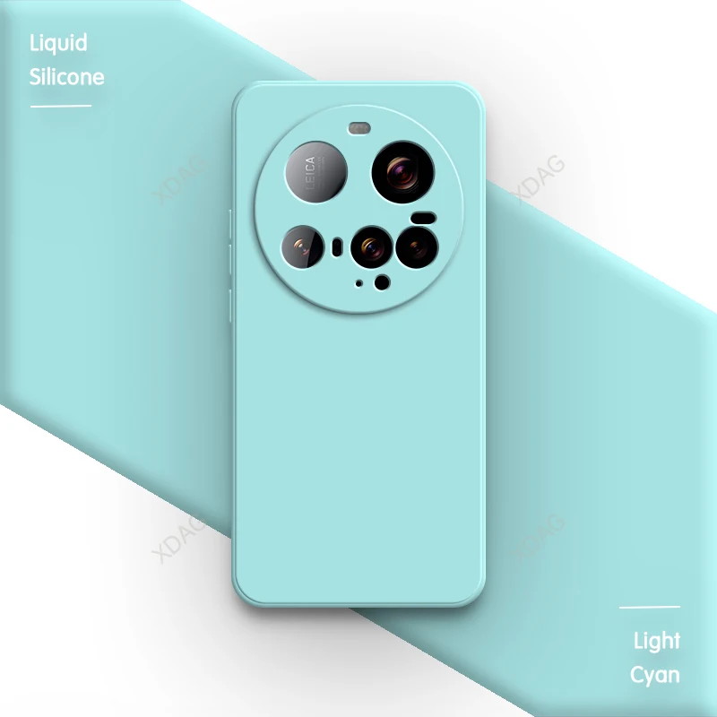 Premium Square Silicone Phone Case - Classic High-Quality Back Cover