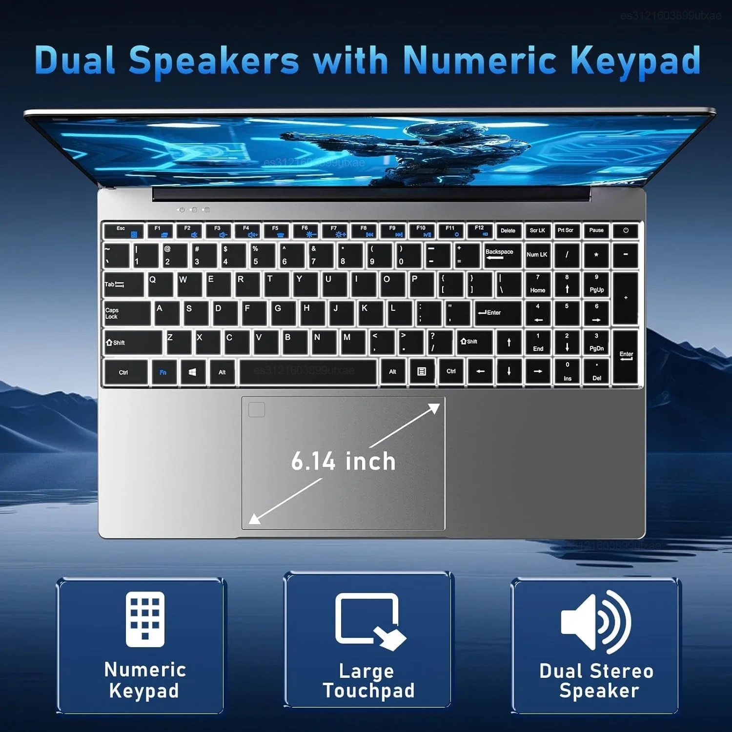 LENO 15.6인치 울트라 슬림 게이밍 노트북 인텔 코어 i9 9900 32GB 램 1TB/2TB SSD 1920*1080HD 윈도우 11 오피스 PC