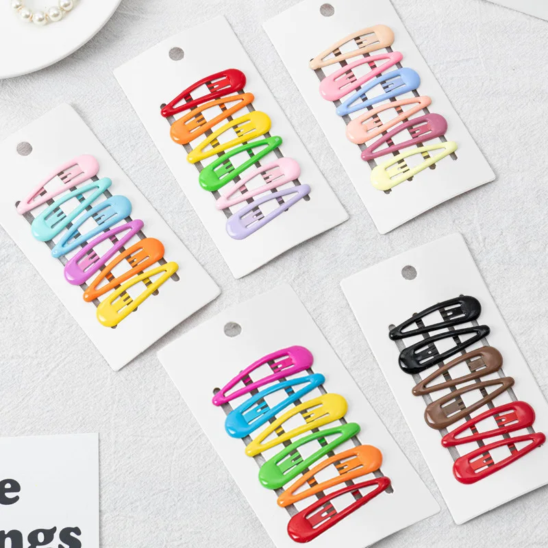 

Заколки для волос в форме капли, 12 комплектов (72 шт.)