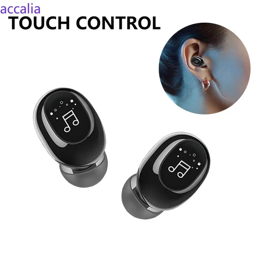 Беспроводные наушники-вкладыши Mini F911 Bluetooth-наушники гарнитура Handsfree 5 0 стерео с
