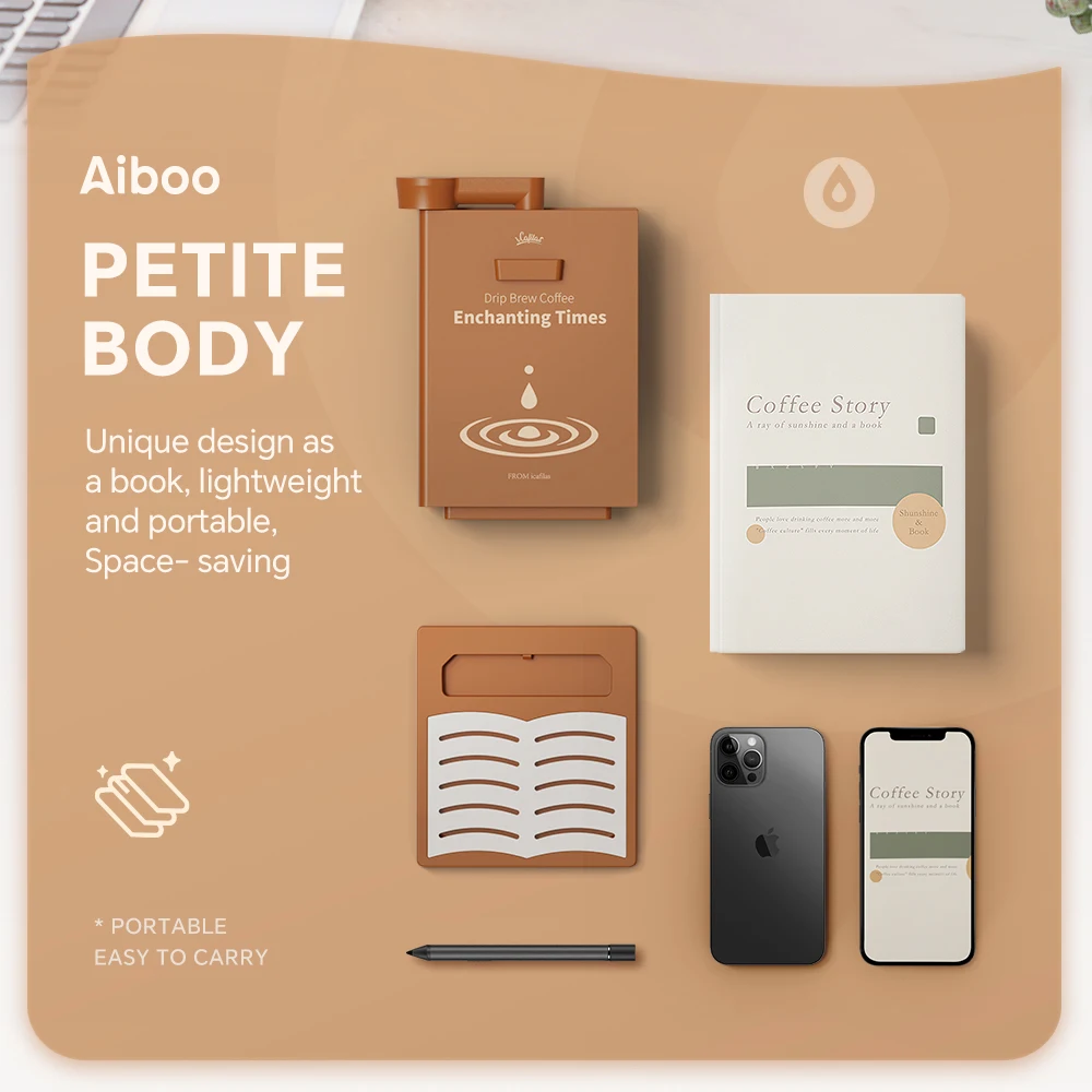 آلة قهوة وشاي أوتوماتيكية قابلة للطي، سهلة الحمل و...