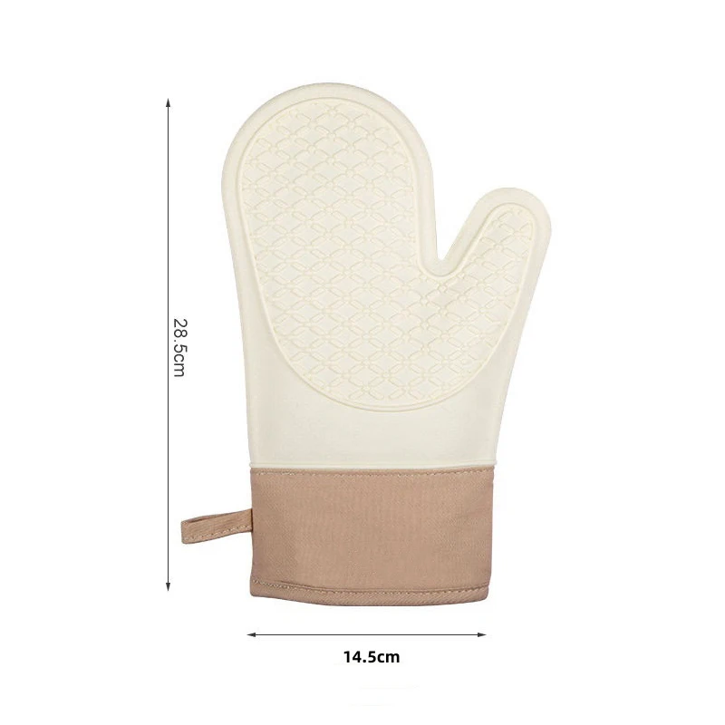 Silicone Heat-Resistant Oven Mitt - Cute Design
