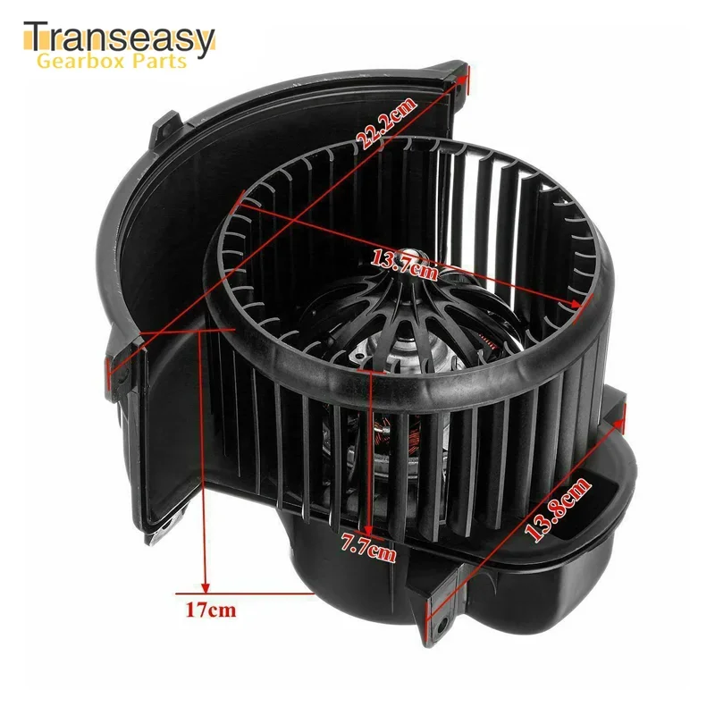 

7L0820021N Heater Blower Motor Fan Rhd Fits For VW Touareg Q7 4L 02-15 Amarok 7L0820021S