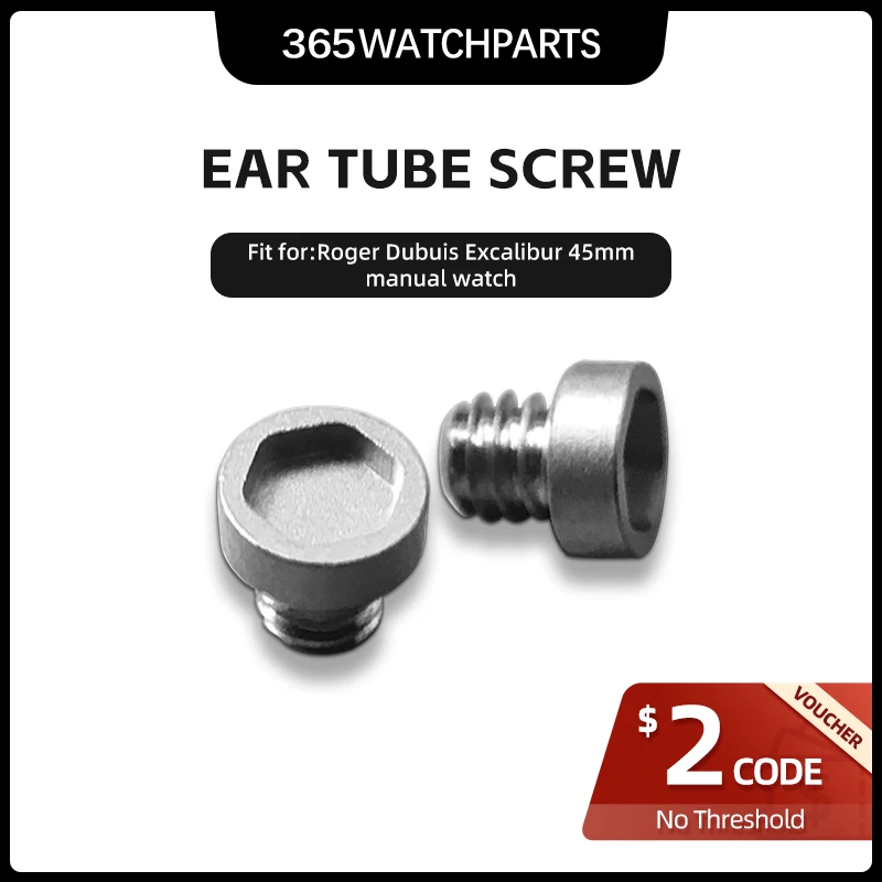 Viti Di Fissaggio Dell'Aletta Dell'Orologio Vite Del Tubo Dell'Orecchio Per Roger Dubuis Excalibur 45Mm Cinturino Dell'Orologio Manuale Orologi Meccan