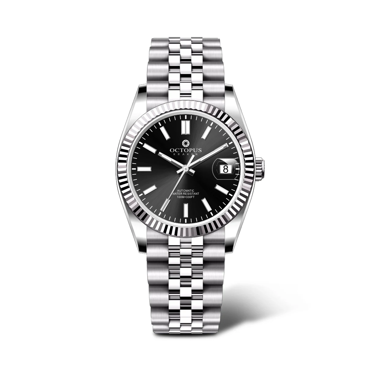 OCTOPUS 自動巻き 腕時計 ブラック OCTOPUS 自動巻き 腕時計 ブラック