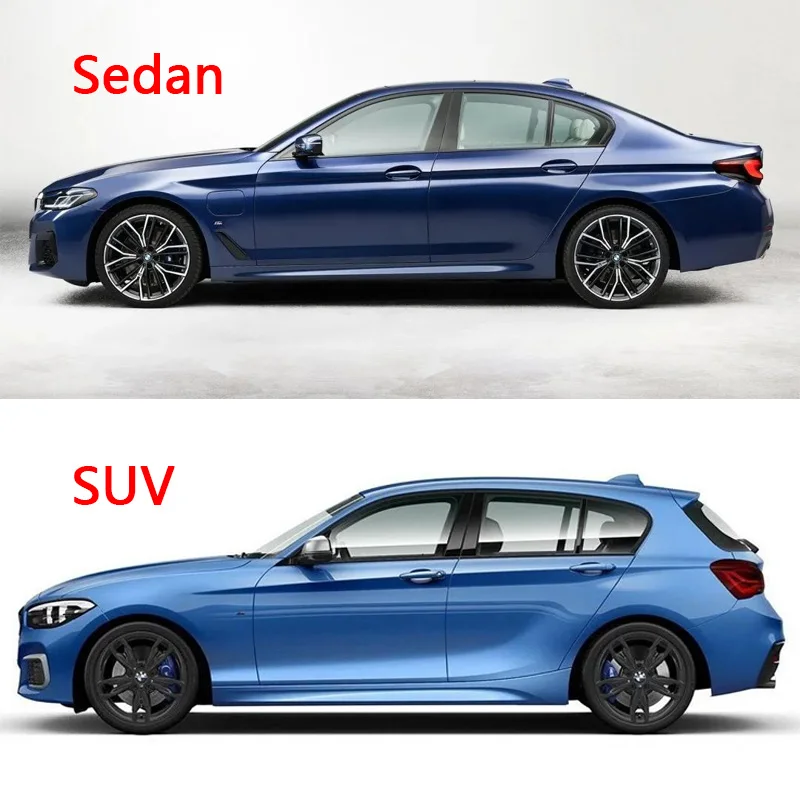 BMW 1234567 시리즈 X1 X3 X4 X5 X6 X7 M2 M3 M4용 광택 블랙 카 루프 샤크핀 안테나 커버