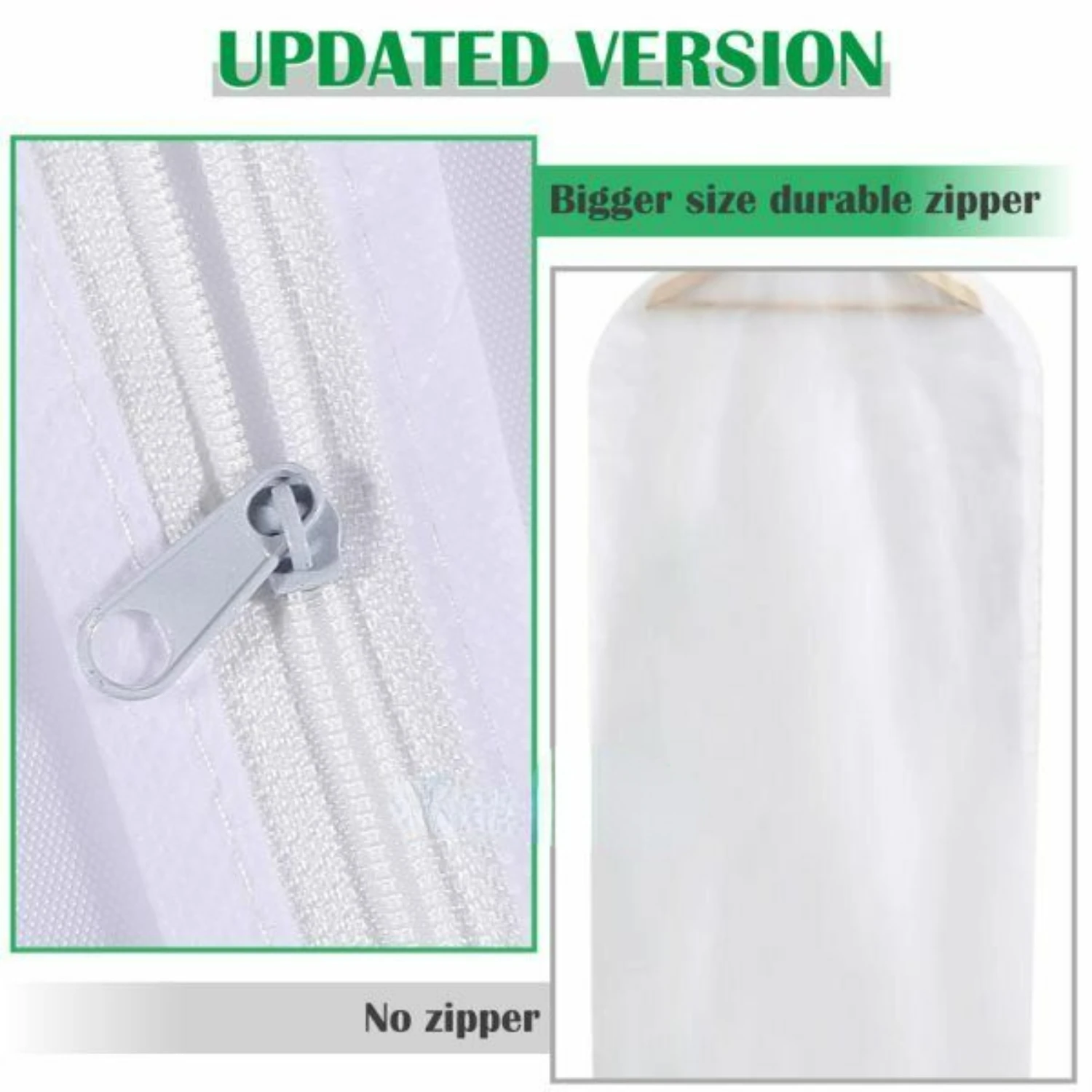 Stylish large protective garment bag keep wardrobe organized