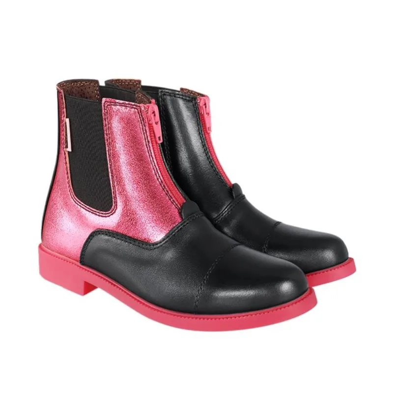 Hillman Children's Riding Equestrian Short Boots Children's Horse Riding Boots