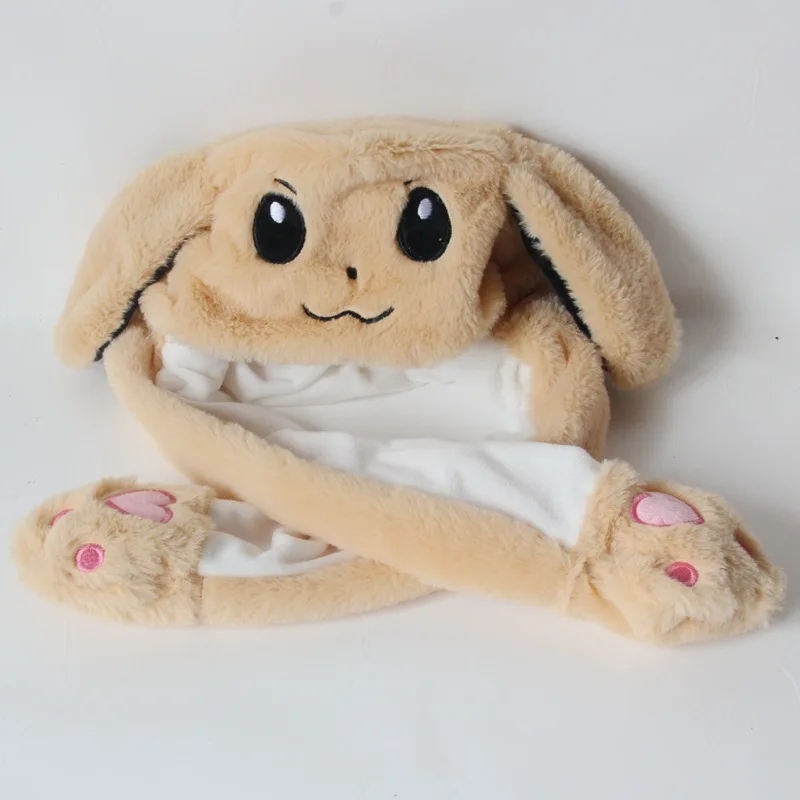 Pokémon Eevee Boné para Meninos e Meninas, Boné Kawaii Cartoon, Chapéu Decorativo, Chapéu De Proteção, Presente De Brinquedos, Bonito, Inverno