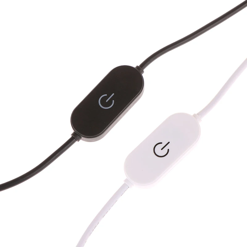 터치 디밍 스위치 케이블, 1.5M USB 2.0A to 2 와이어 출력, 5 100% 조광기 컨트롤러, 2A 5V