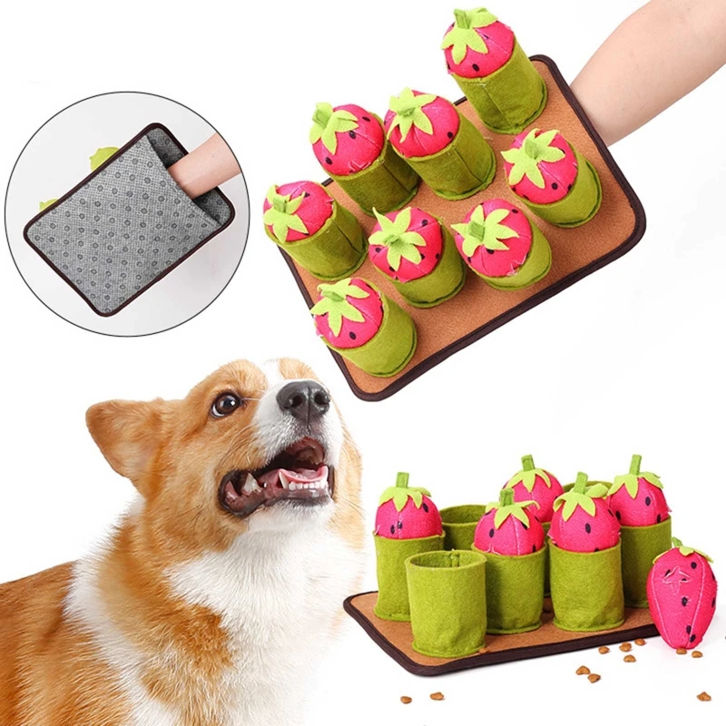 Dogs Vivifying Snuffle Mat Interactive Dog Enrichment Toy Slow Eating Mental  Stimulation Adjustable Dog Puzzle Toys Sniff Mat - AliExpress