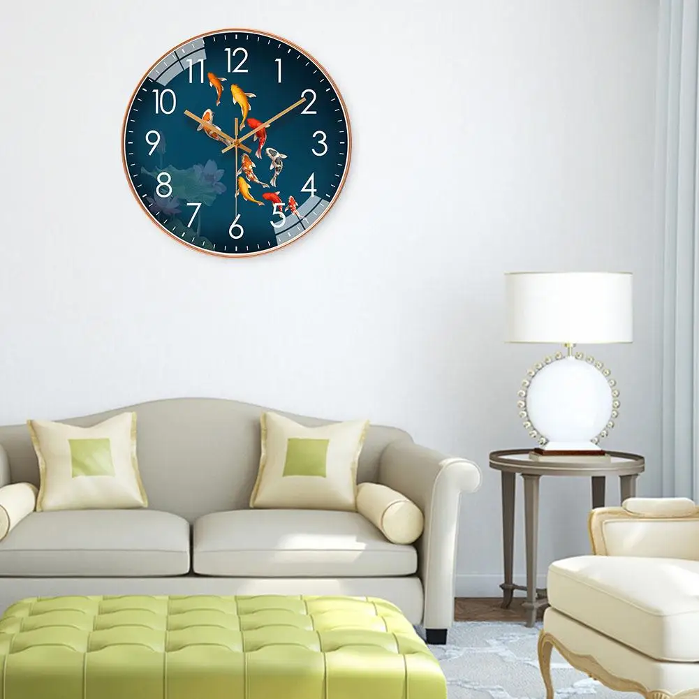 3D Acrylic Mirror Sticker Wall Clock for Home Decor