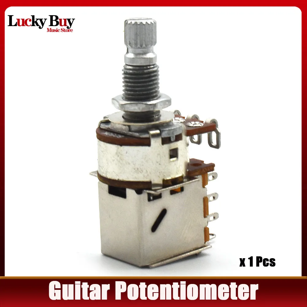 Guitar Potentiometer 1pc Push Pull Guitar Control Pot A500K B500K A250K B250K