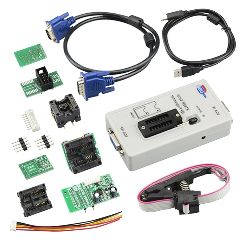 

RT809F LCD высокоскоростной ISP USB программатор в комплекте, программатор BIOS RT809F, программатор с поддержкой различных онлайн-программирования чтения и записи
