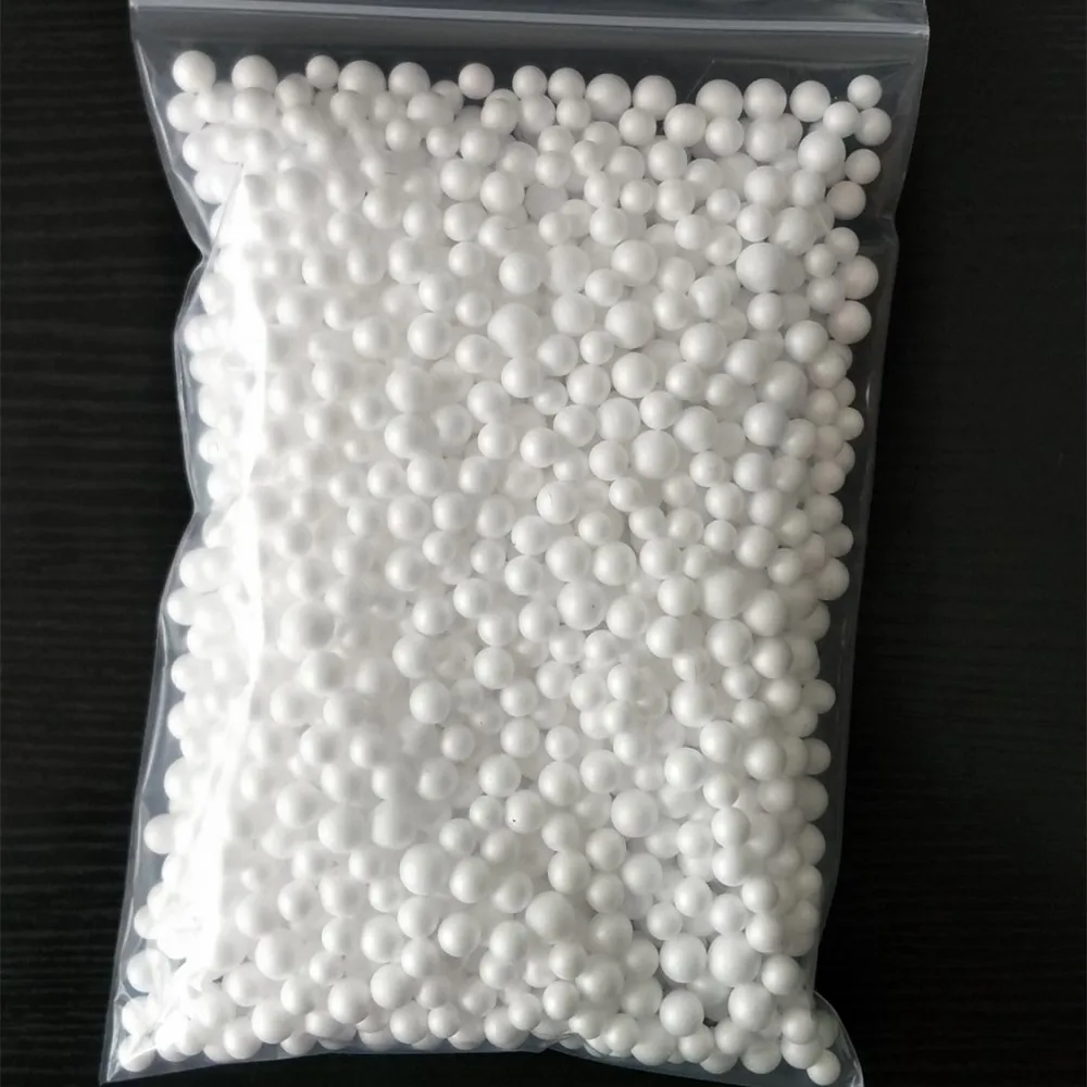thumbnail image 1 of Mini bolas de espuma para relleno de slime, cuentas de espuma de poliestireno decorativas navideñas para juguetes, 1 of 5