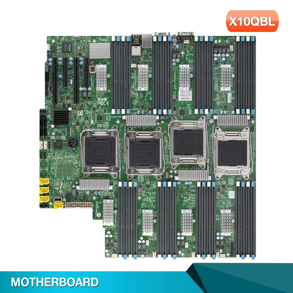 X10QBL For Supermicro Quad Socket R3 (LGA2011) DDR3 Motherboard E5 8800