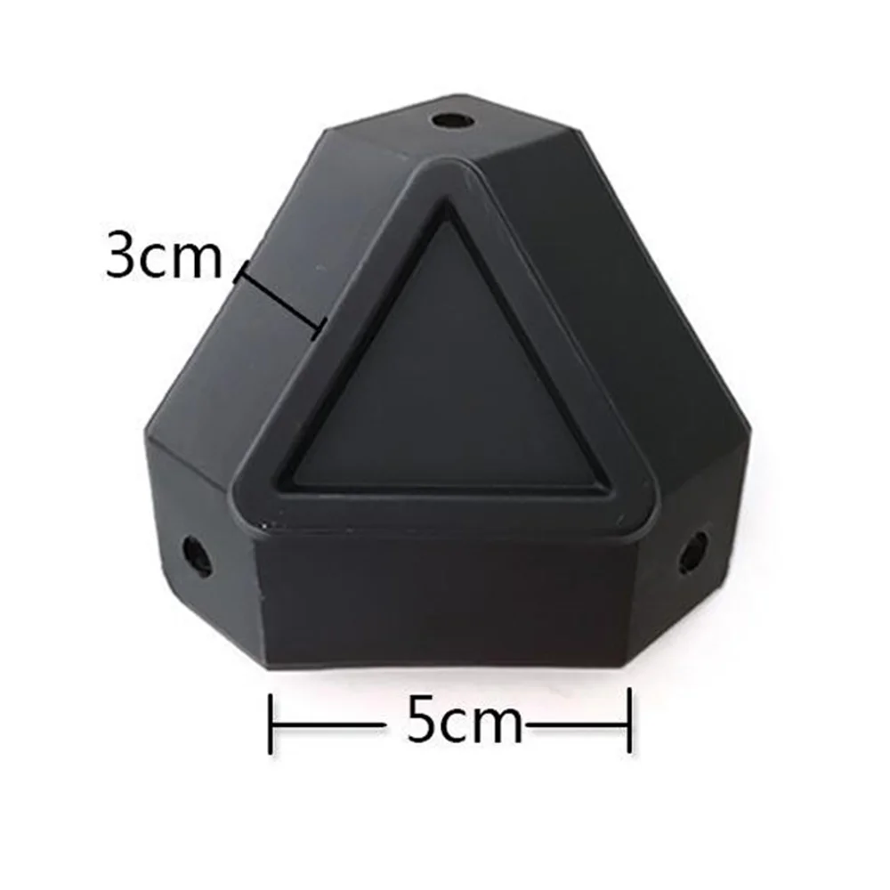 Motorcycle Aluminum Side Box and Tail Box Protection Angles Nylon Plastic Trunk Tailbox Cornerite Accessories