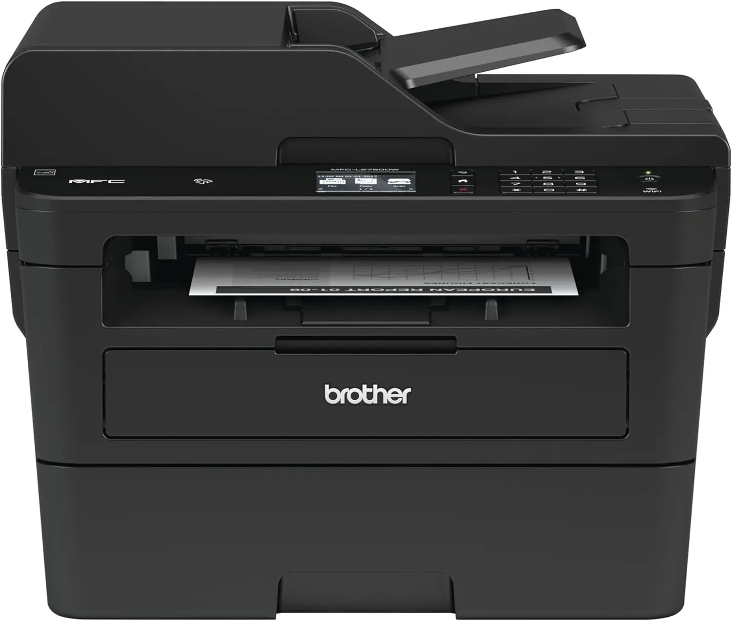 

Монохромный беспроводной лазерный принтер Brother MFCL2750DW, дуплексная копия