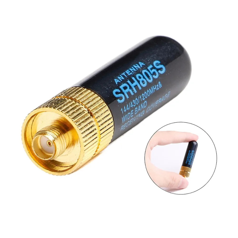 

SRH-805S двухдиапазонная антенна горячая Распродажа 5 см рация антенна для большого пальца
