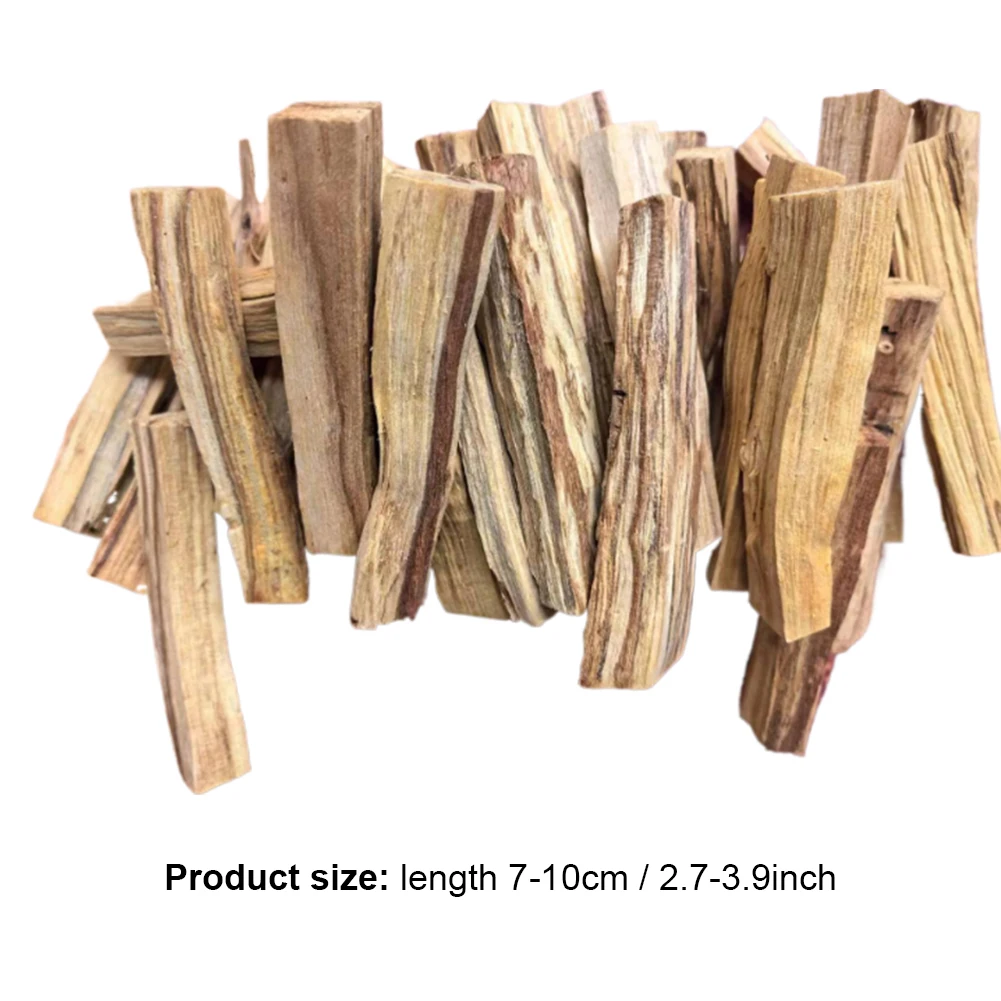 Palo Santo Sticks Natural Incense Sticks Wooden Aroma Diffuser Stick Natural Crude Wood Strips for Home Living Room Office