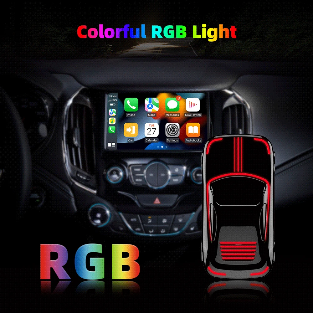 Caraibox Carplay Ai Box Dongle Wireless Carplay Plug And Play Adattatore Carplay Per Oemcar Carplay Cablato Integrato