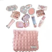 Flower Knows Butterfly Cloud Shoulder Makeup Set Gift Box Cosmetics Lipstick Lip Blush Eyeshadow Makeup Bag 1