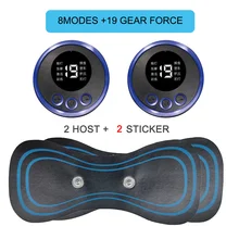  Electric neck massager EMS cervical vertebra massage patch for muscle pain relief and shoulder relaxation portable neck massage 