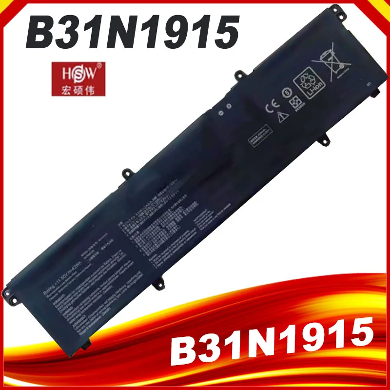 Bateria para Asus Zenbook b1 B1400ceae B1500ceae l1 L1400cda B31n1915