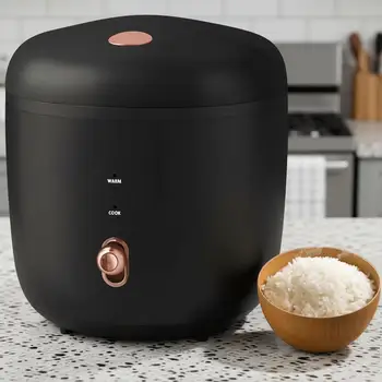 Mini 2-Cup Rice Cooker 1