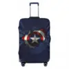 Custom Captain America Luggage Cover Funny Suitcase Protector Covers Suit For 18-32 inch 1