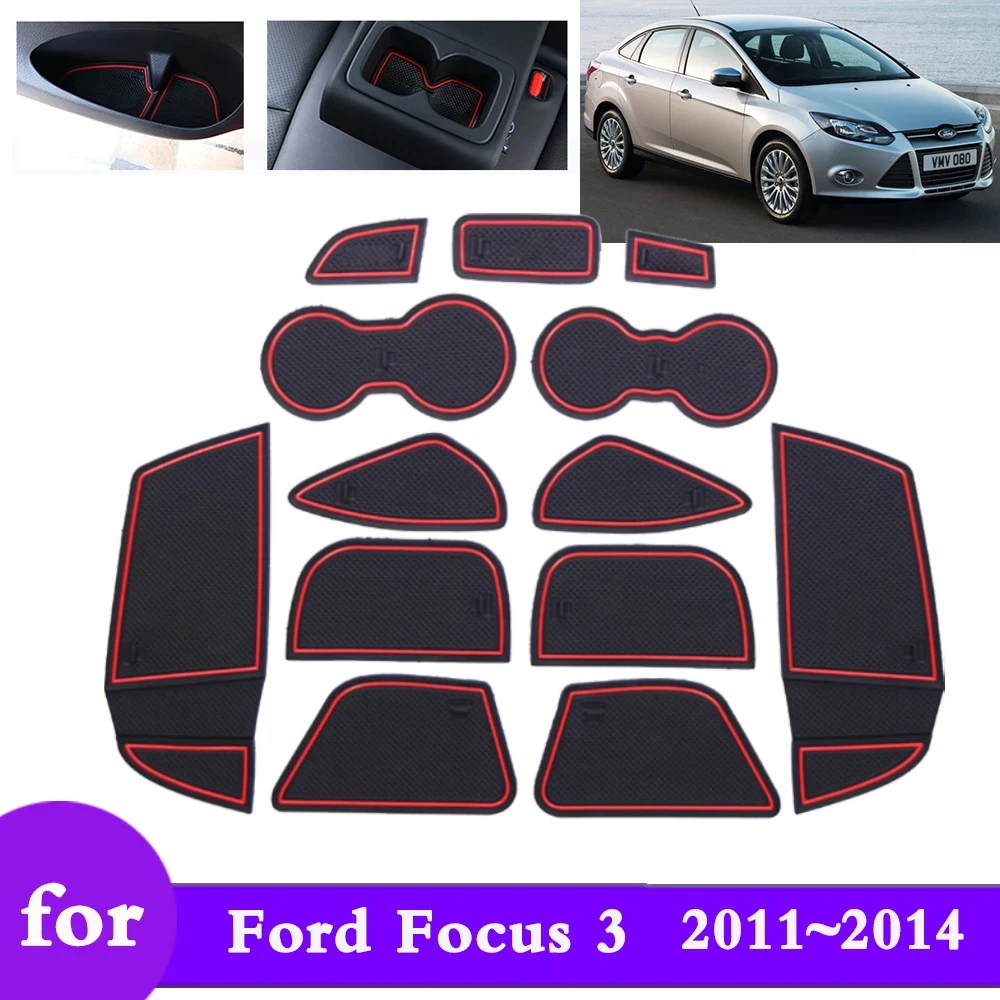 Alfombrillas 3D Antideslizantes Para Ford Focus Turnier/Combi