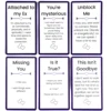 No Communication Massages Oracle Cards For Family Party High Quality Fortune Telling Divination Tarot Cards Deck Game 5