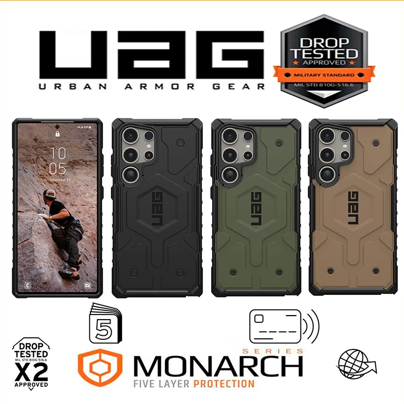 UAG Pathfinder для Samsung Galaxy S24 S23 Ультра чехол прочный военный нескользящий чехол для Galaxy S23 S24 Plus + защитный чехол