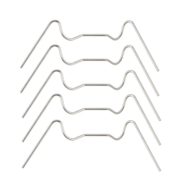 30 Pack Tartós Rozsdamentes Acél Üvegházhatású Üvegházak Klipek W Rugós Huzal Az Üvegházhoz - Image 5