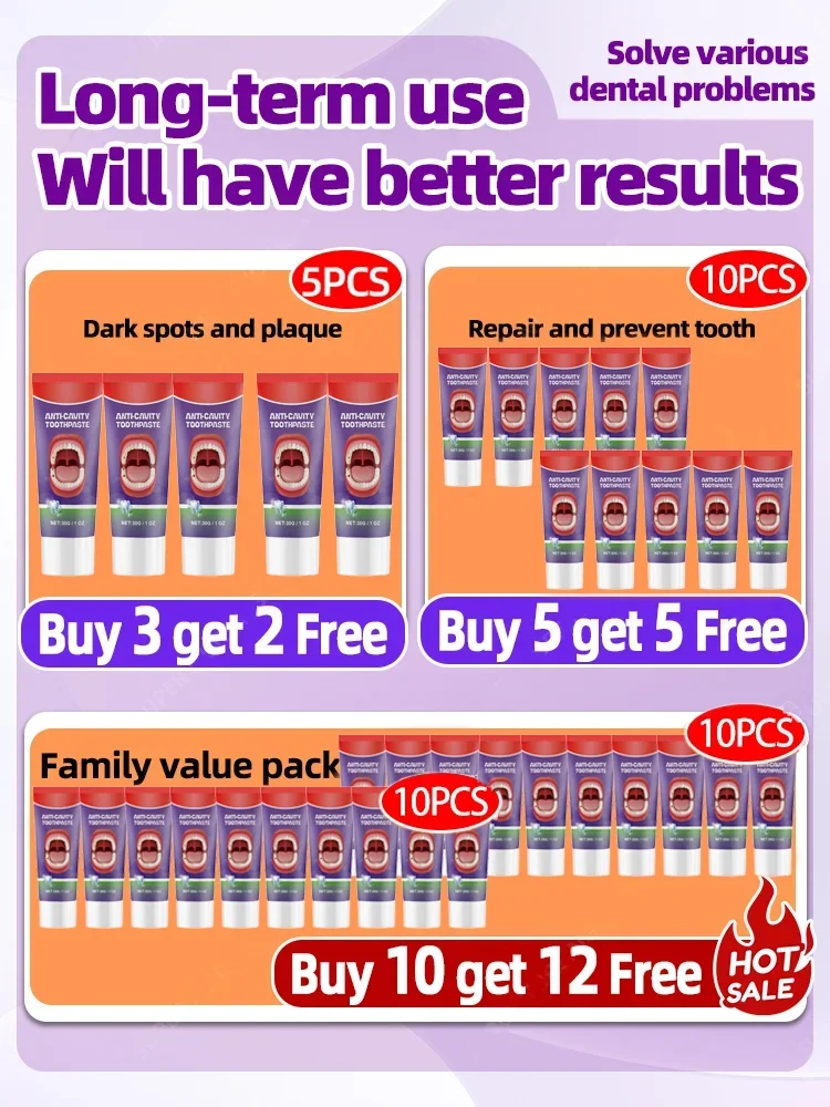 Anti Caries Repairing Cavities Tooth Decay Repair