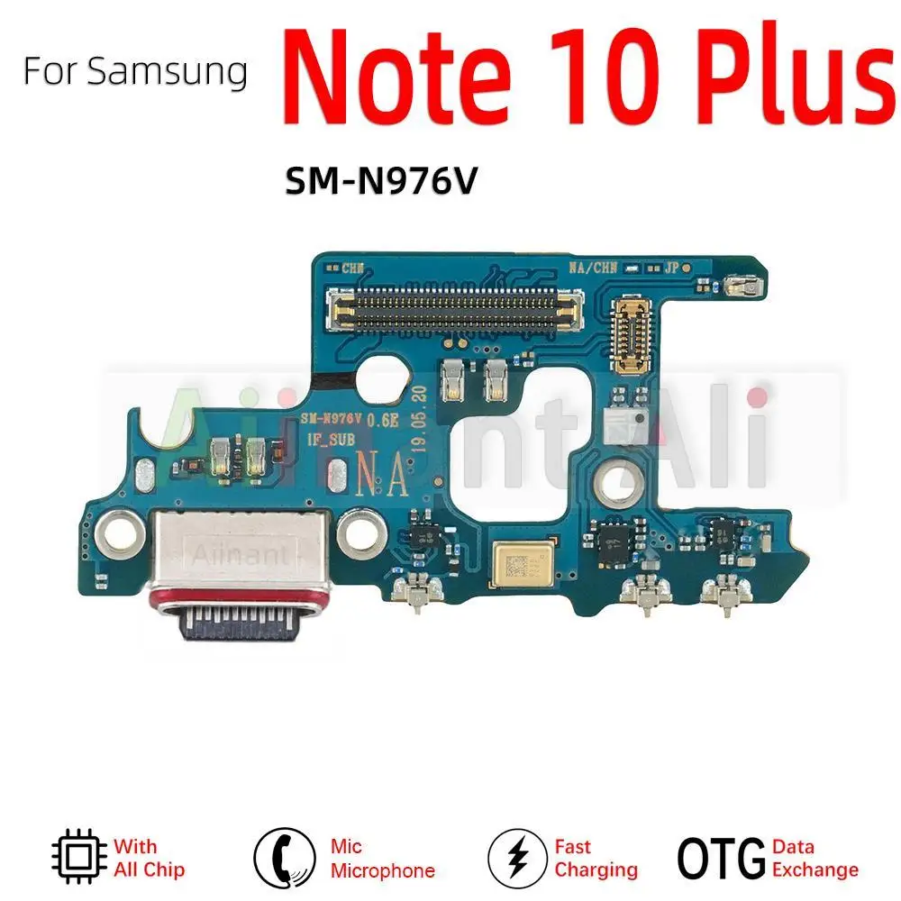K-S-Trade Caricabatterie Per Samsung Galaxy Note 10 5G Alta Qualità Docking Station Stazione E Supporto Di Ricarica Caricatore Sincronizzazione Compatibile Con Samsung Galaxy Note 10 5G - Foto 4