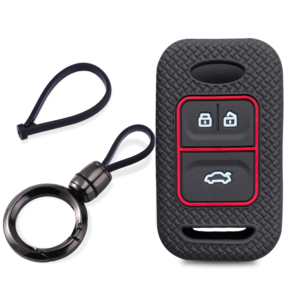 BOLNEY Cover In Silicone Per Chiave Auto Chery - Proteggi Chiave Per Tigo 7, 8 Pro, Omoda C5, Arrizo 5 Plus E Altri, Accessori Interni Auto
