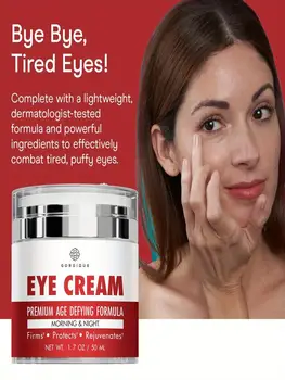 Eye Cream for Face Helps with Dryness Fine Lines Saggy Skin - Thumbnail 8