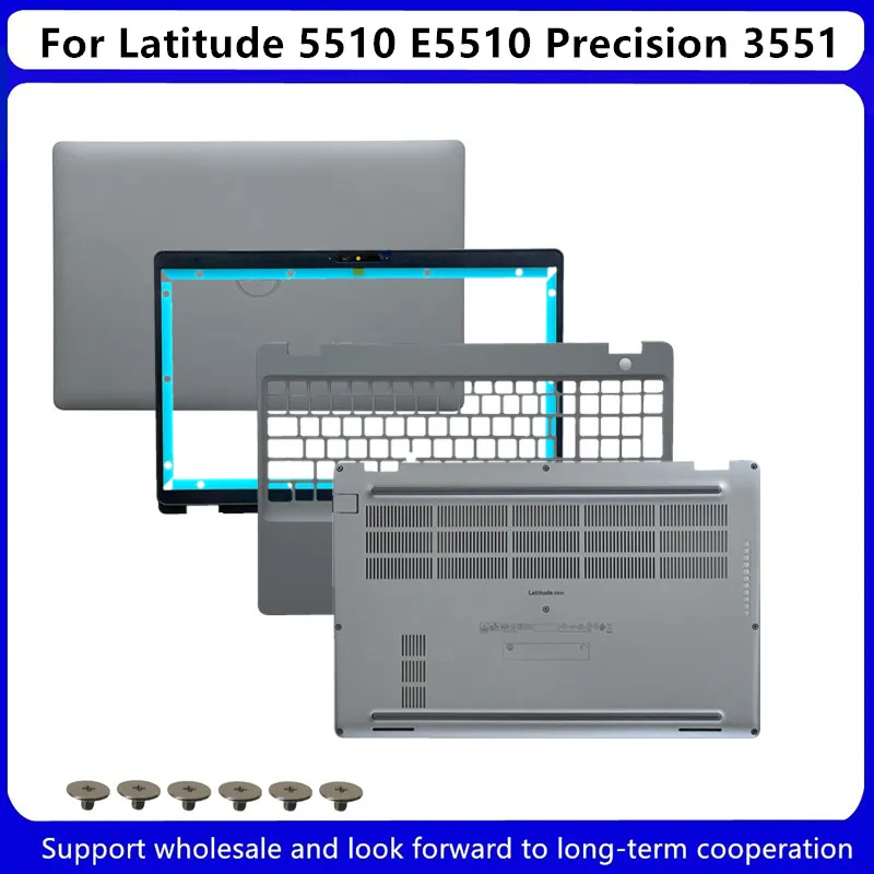 

Новинка для Dell Latitude 5510 E5510 Precision 3551, задняя крышка ЖК-дисплея 0F0N34 F0N34/передняя рамка/фотосессия/нижняя часть 0N2P40 N2P40