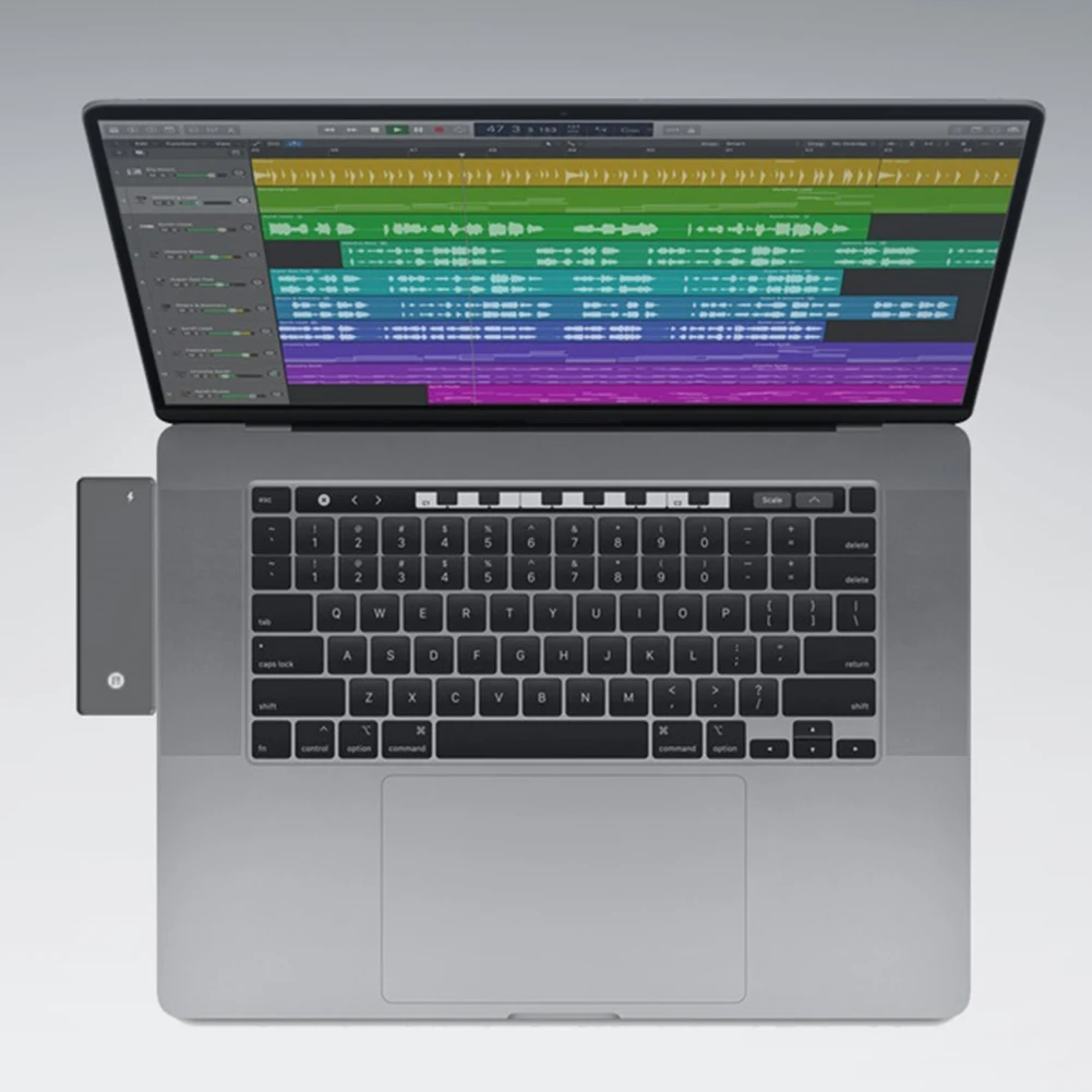 JEYI NVME HDD 인클로저, MBP 고속 모바일 하드 드라이브 인클로저, 사이드 인서트 SSD 박스, 맥북에 적합