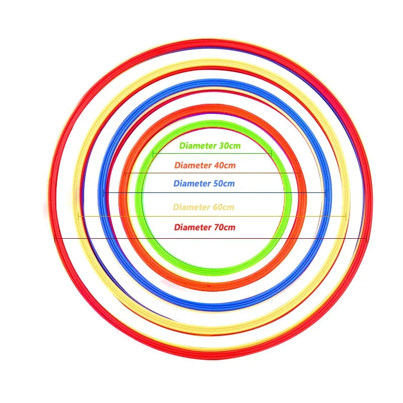 Multi-purpose Portable Sports Training Agile Circle Fitness Speed Jump Basketball Football Outdoor Game Equipment