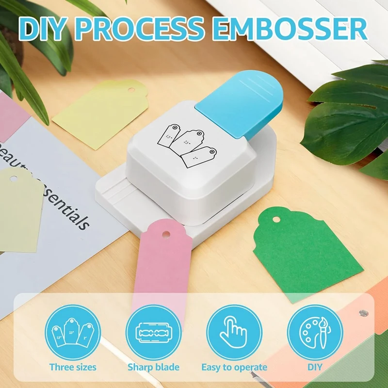 DIY 프로젝트 카드 제작용 스크랩북 공예, 종이 펀치, 1.5 인치, 2 인치, 2.5 인치