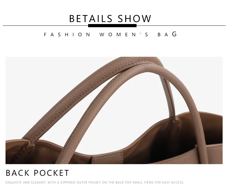2026 Neuer Stil Hochwertige Damen-Umhängetasche aus Rindsleder, Große Kapazität Echtes Leder, Vielseitige Damenhandtasche mit Premium-Qualität – Detail 12