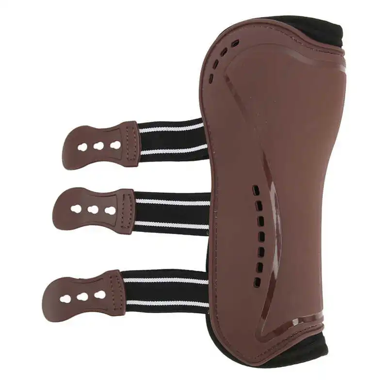 Horse Front Leg Boots Breathable Impact Resistant Prevent Slip Horse Leg Guard for Training Jumping Riding 5