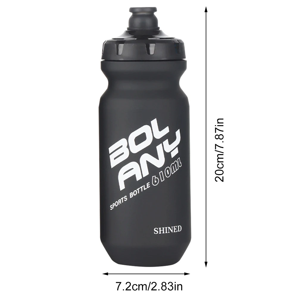 BPA 프리 스퀴즈 자전거 산악 물병, MTB 로드 바이크 물병, 야외 달리기 등산 스포츠용, 610ml