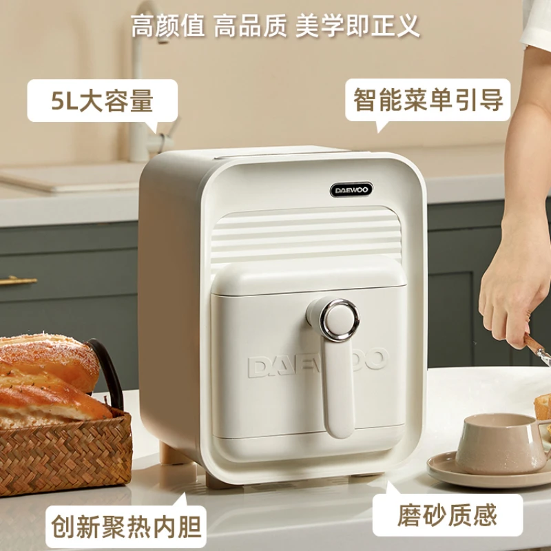 Air Fryer Fangfang Household Multi-functional Fully Automatic 5L Large Capacity Electric Fryer Free of Shipping