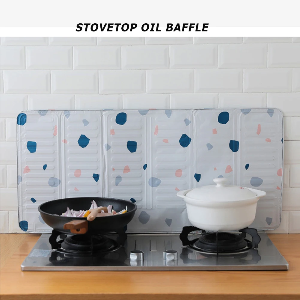 Oil Splash Guard Kitchen Cooking Frying Pan Aluminium Oil Splatter Screen Cover Anti Splatter Guard Shield Kitchen Accessories