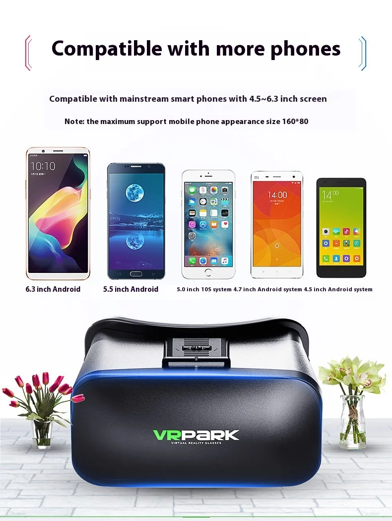 VR Glasses Virtual Reality Headset Viar Devices Box Helmet Smartphone Motion Sensing Game 3d Movie Glasses Popular Accessories 38 Sbc8a9d68dcec4b8f982cd8475f9486c1w
