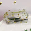 Waterproof Transparent Zipper Cosmetic Bag Fashion Print Women Girl Travel Makeup Bag Pouch Wash Organizer Toiletry Storage Bags 5